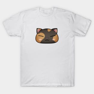 Cute Tortoiseshell Cat Face T-Shirt